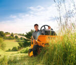 Tracteur de jardin AS-Motor AS 800 FreeRider essence, coupe 80 cm – Image 2