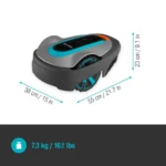 Tondeuse robot connectée Bluetooth 500 m² SILENO City GARDENA – Image 4