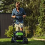 Tondeuse à batterie poussée GREENWORKS GD48LM46 48V - Machine nue – Image 6