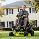 Tondeuse Autoportée Électrique 48V 50Ah RYOBI – Image 3