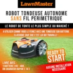 Robot tondeuse autonome 24V sans fil périmétrique - Le robot le plus simple du marché – Image 3