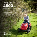 Tracteur tondeuse Mountfield MTF 98M SD – 98 cm, éjection latérale STIGA – Image 4