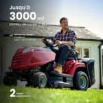 Tracteur de pelouse à essence Mountfield MTF 84M Coupe large 84 cm, bac 200 L - STIGA – Image 2