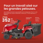 Tracteur de pelouse à essence Mountfield MTF 84M Coupe large 84 cm, bac 200 L - STIGA – Image 4