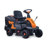 Tondeuse à gazon autoportée FUXTEC FX-RMR66 – Tracteur de pelouse 6 CV – Largeur de coupe 66 cm – Bac 150 L – Hauteur de coupe réglable