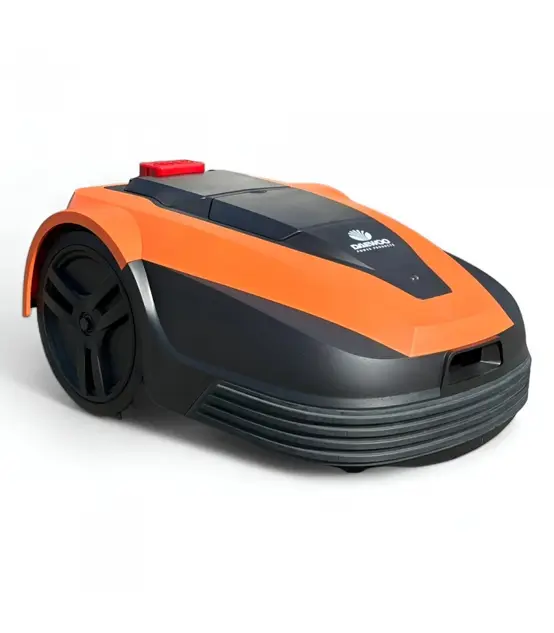 de4e871f3fbc4d92a78fa1236cac198e Tondeuse robot Autonome DAEWOO 600m² - Coupe 18cm, 22m/min, Batterie 20V 5,2Ah - DARLM600i – Image 1