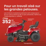 Tracteur tondeuse Mountfield MTF 98M SD – 98 cm, éjection latérale STIGA – Image 3