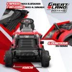 Tracteur tondeuse 586cc - largeur de coupe 102cm - Boîte hydrostatique – Image 4